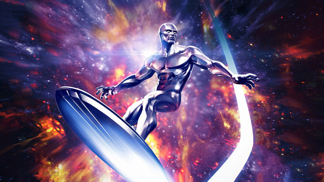Silver Surfer Cosmic Fire